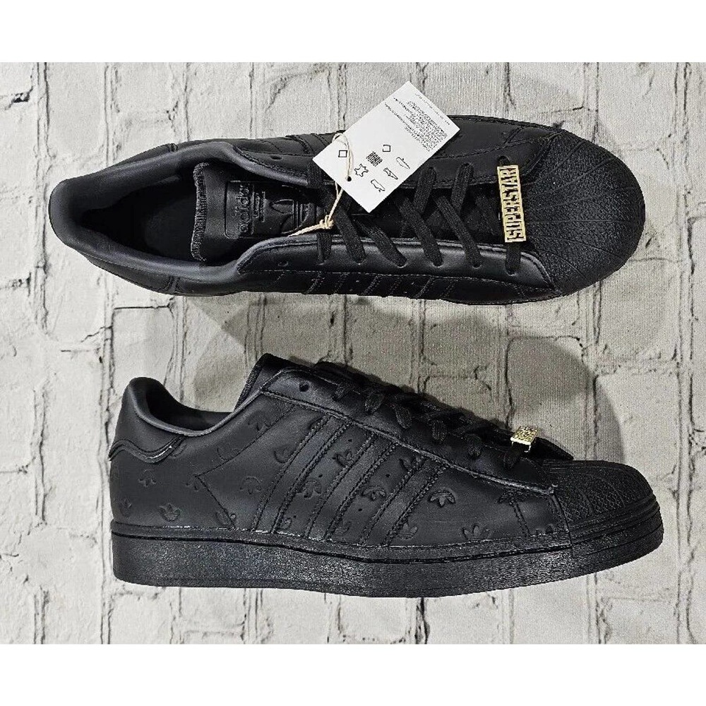 Adidas Originals Superstar Black Carbon GY0026 Shoes Sneakers MENS SIZE 11.5